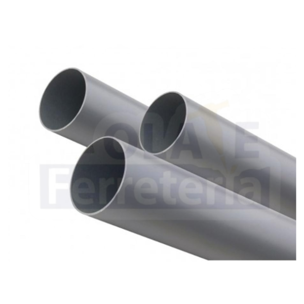 Tubo PVC-S 75mm x 6mt Gris - TIGRE