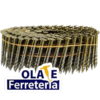 20 Rollos de 225 Clavos Helicoidal Profix de 3 1/4"