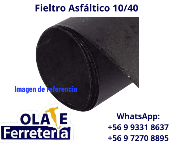 Fieltro Asfáltico 10/40 - Imagen 2